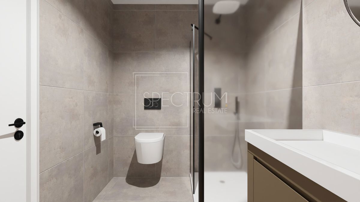 Abrega, nuova costruzione, appartamento al 1° piano