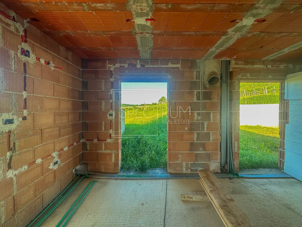 Dintorni di Buie, villa con piscina e vista sui vigneti