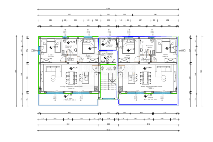 Umago, nuova costruzione, appartamento di qualità al 2° piano