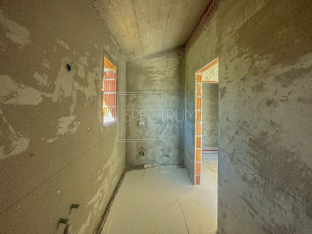 Dintorni di Buie, una villa con piscina e una bellissima vista