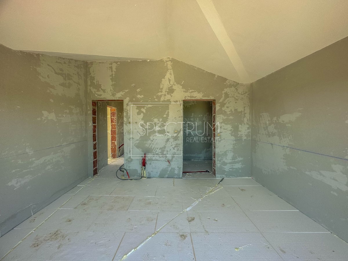 Dintorni di Buie, una villa con piscina e una bellissima vista