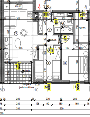 Pula, confortevole appartamento al 3° piano