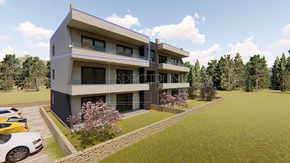 Umago, appartamento moderno con vista mare