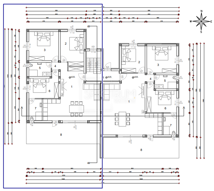 Cittanova, moderno appartamento al piano terra con piscina