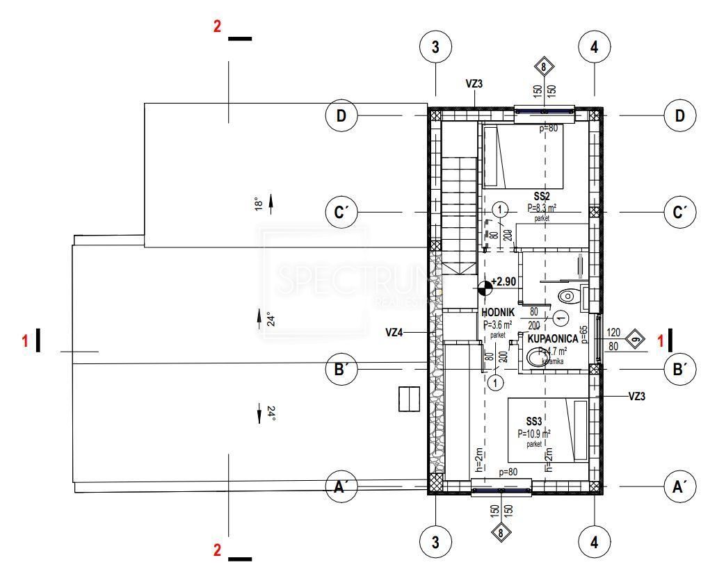 Zona di Sanvincenti, nuova costruzione, casa con piscina