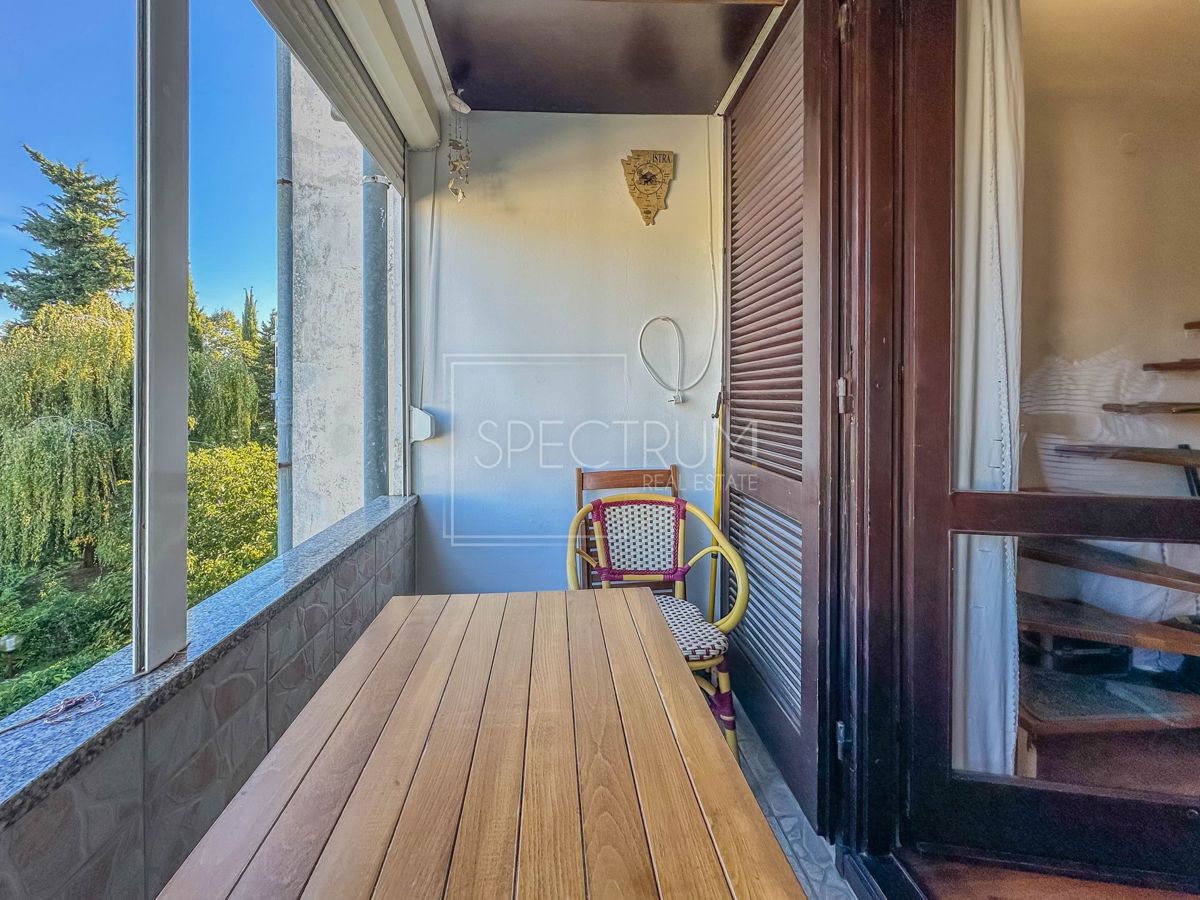 Zona Parenzo, appartamento su due piani a 350 m dal mare