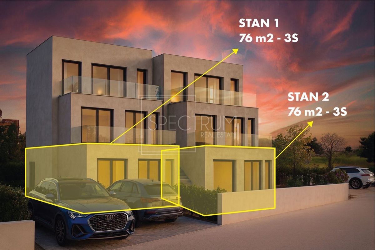 Zona Parenzo, moderno appartamento al piano terra