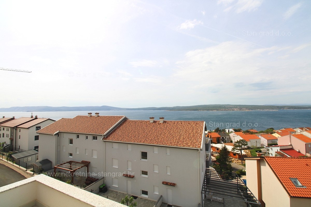 Crikvenica, nuovo appartamento con vista sul mare aperto!