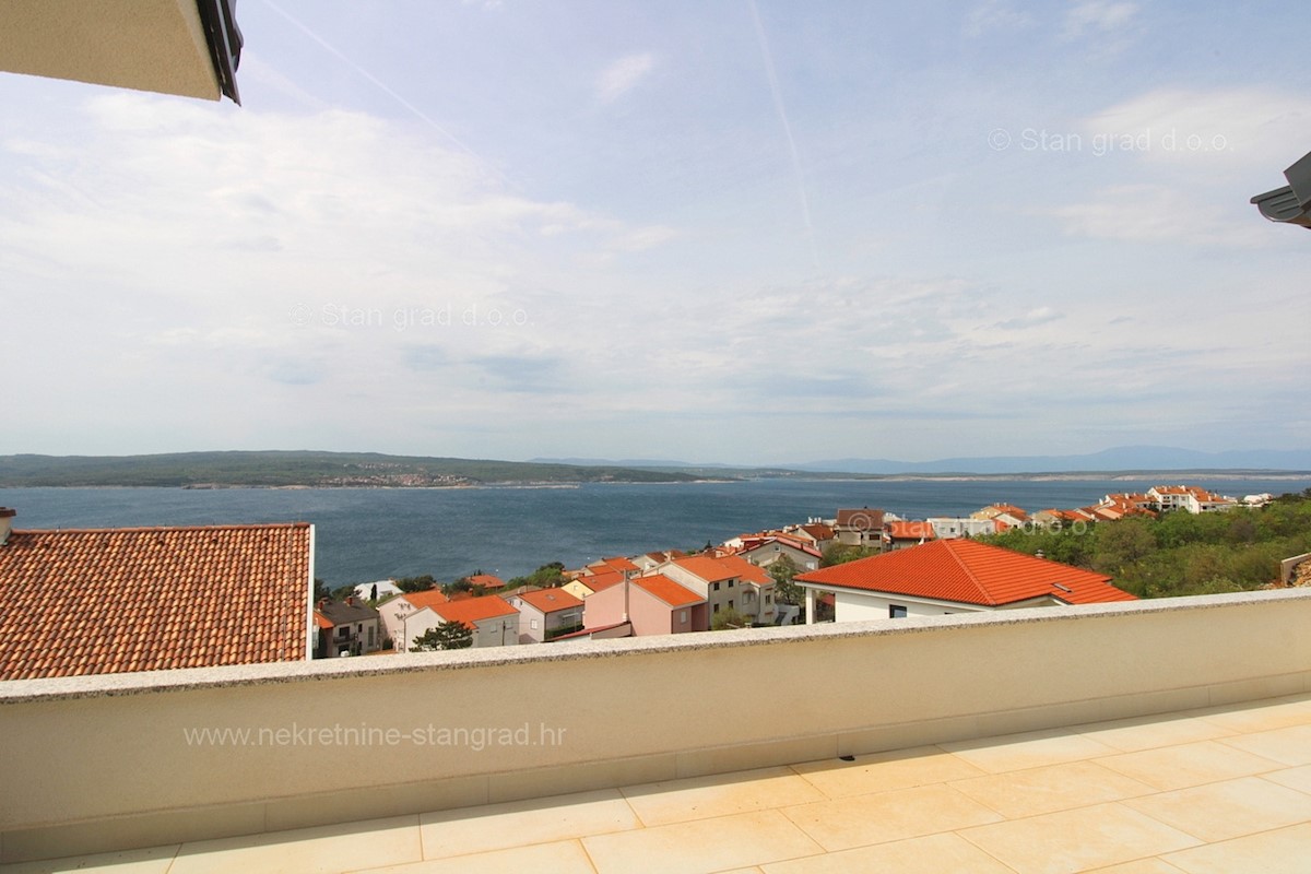 Crikvenica, nuovo appartamento con vista sul mare aperto!