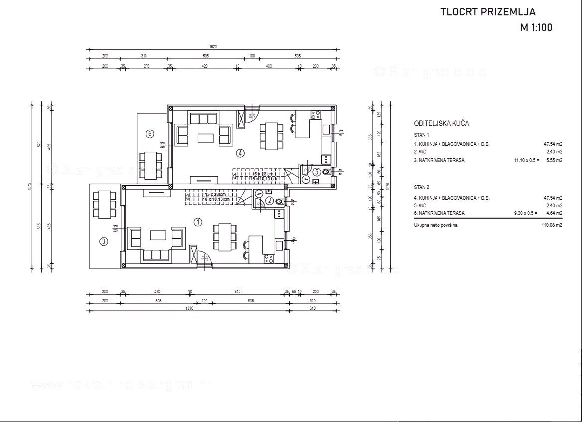 Malinska, terreno edificabile con progettazione concettuale e vista!