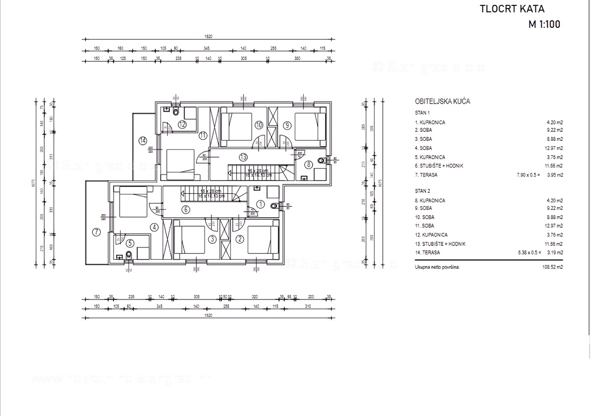 Malinska, terreno edificabile con progettazione concettuale e vista!