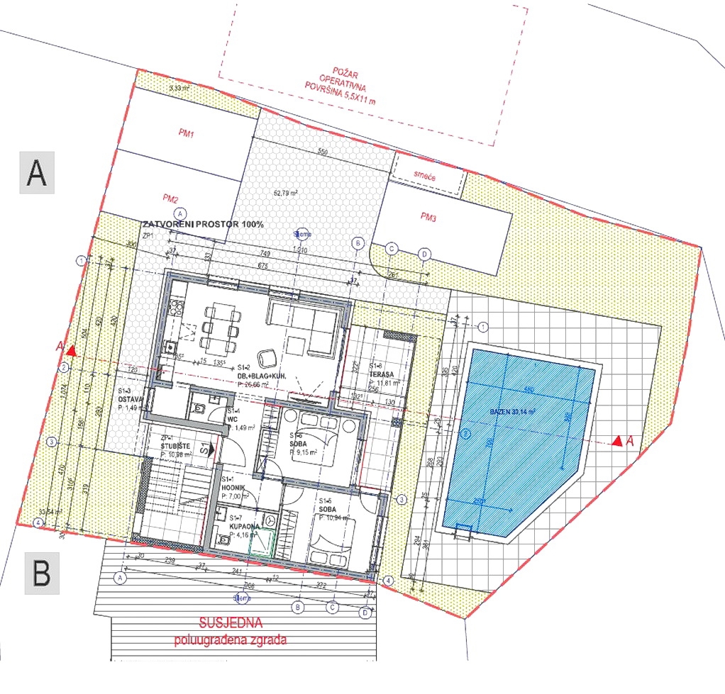 Šilo, appartamento al piano terra in un nuovo edificio vicino al mare!