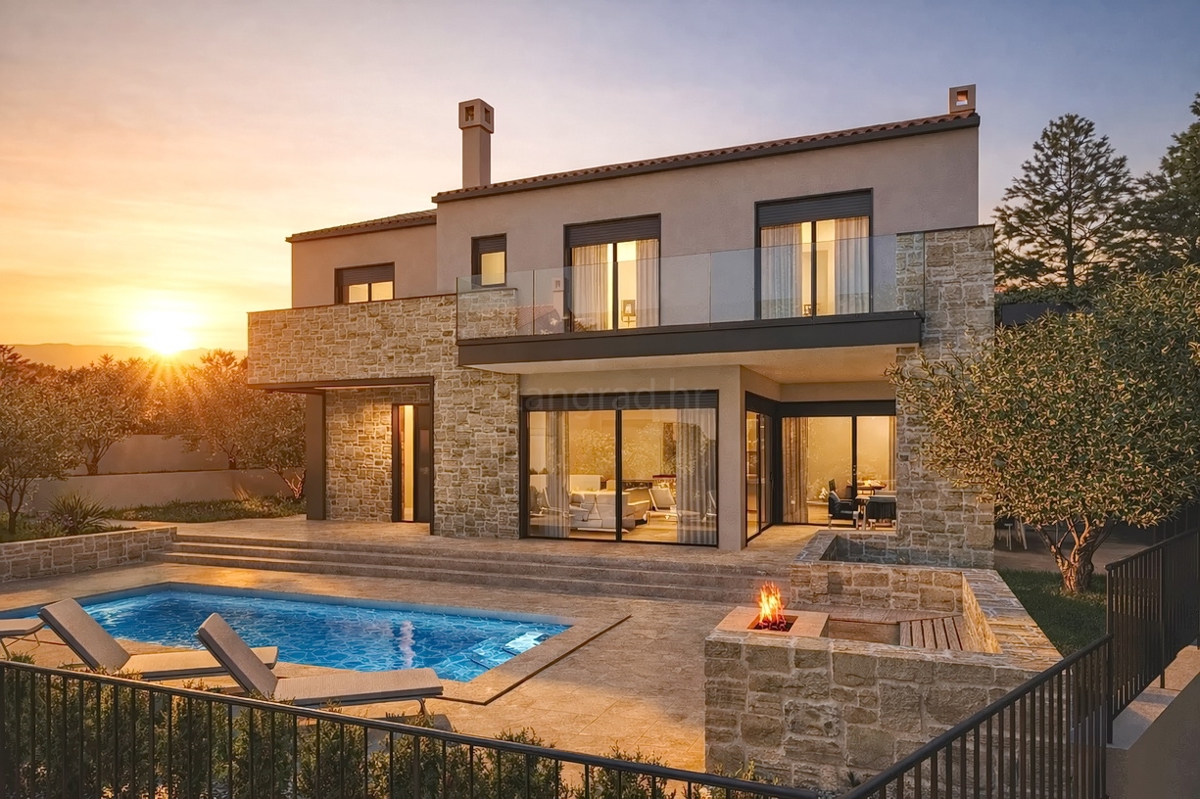 Šilo, una nuova villa di lusso con vista mare in una posizione incantevole!