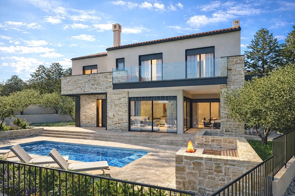 Šilo, una nuova villa di lusso con vista mare in una posizione incantevole!