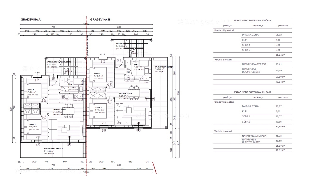 Uvala Soline, appartamento al 1° piano di nuova costruzione con vista mare!