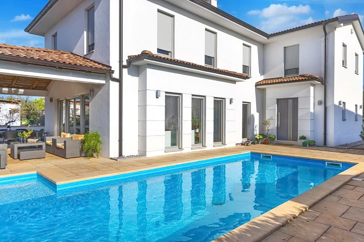 Zona di Malinska, bellissima casa indipendente con piscina!