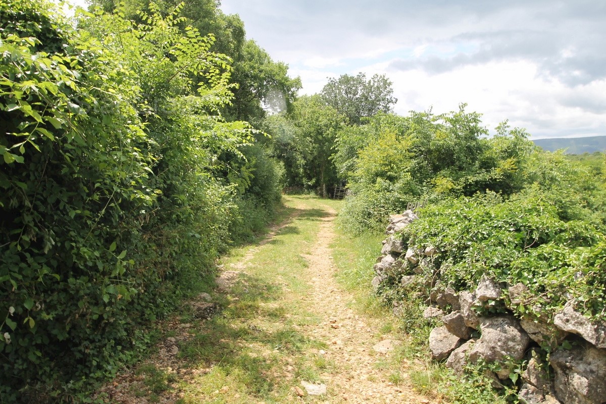 Krk, terreno agricolo, vicino al mare con vista