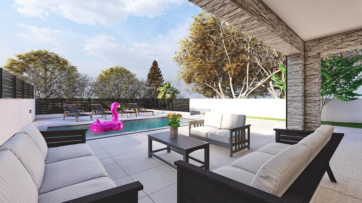 Malinska, bella casa con piscina in una posizione tranquilla!