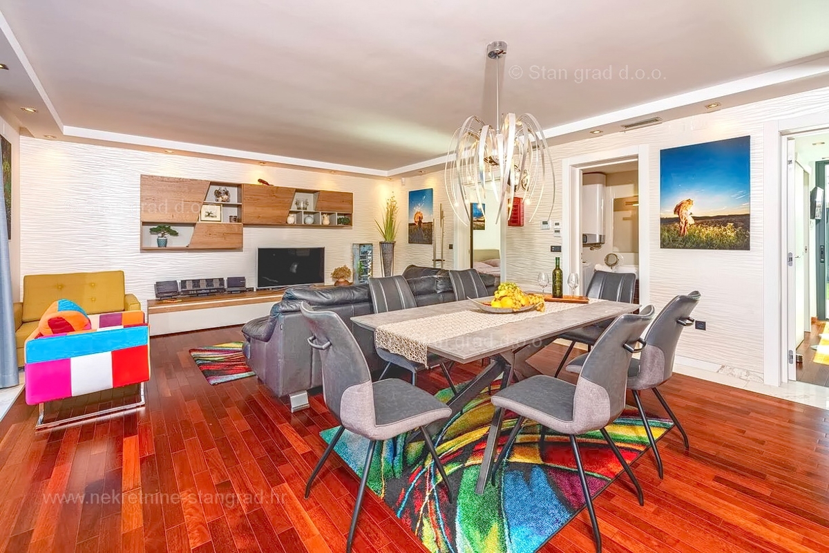 Malinska, lussuoso appartamento con giardino vicino al mare!