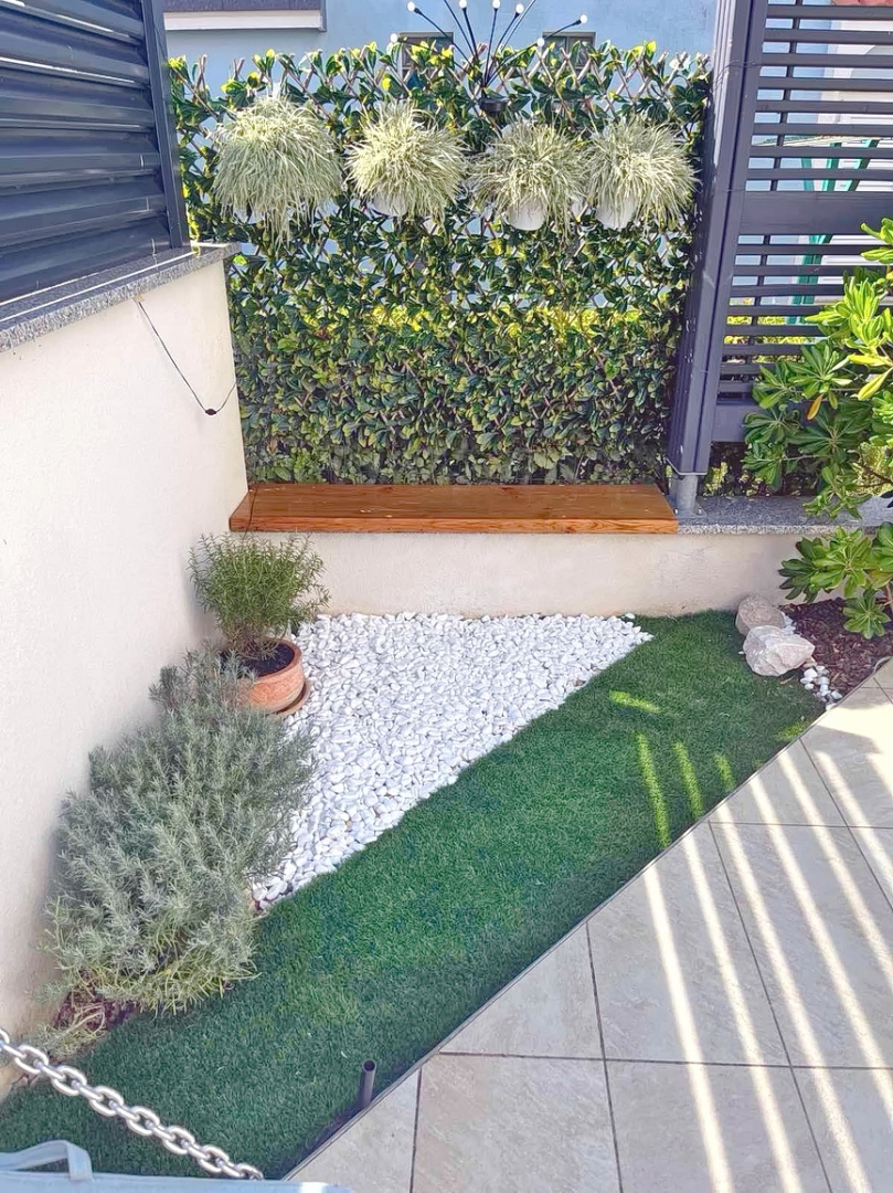 Malinska, moderno appartamento al piano terra con ampio giardino!