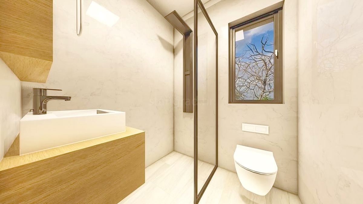 Malinska, nuova casa bifamiliare con piscina in una posizione fantastica!