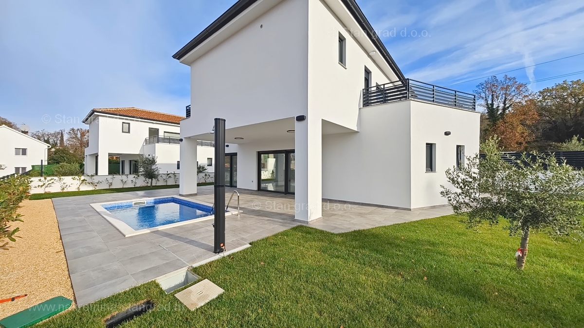 Malinska, moderna casa indipendente con piscina!