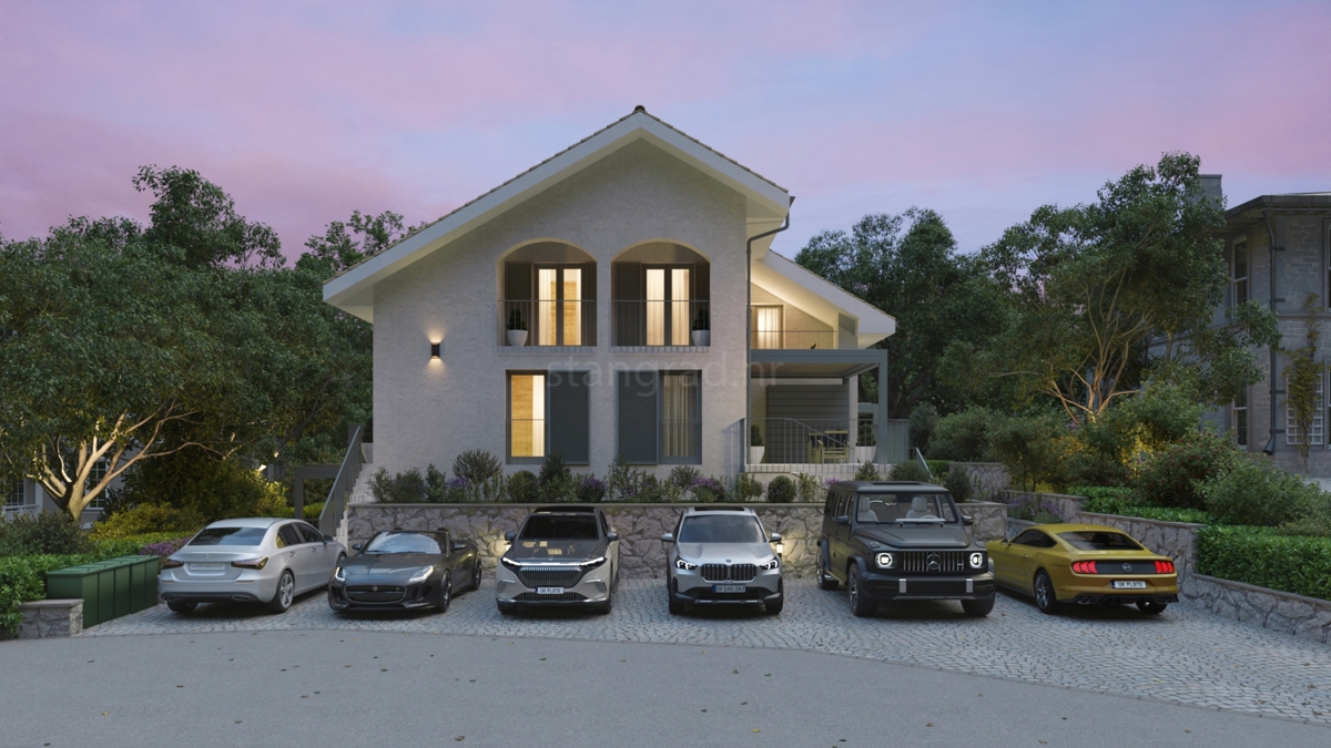 Malinska, moderno appartamento con giardino vicino spiaggia!