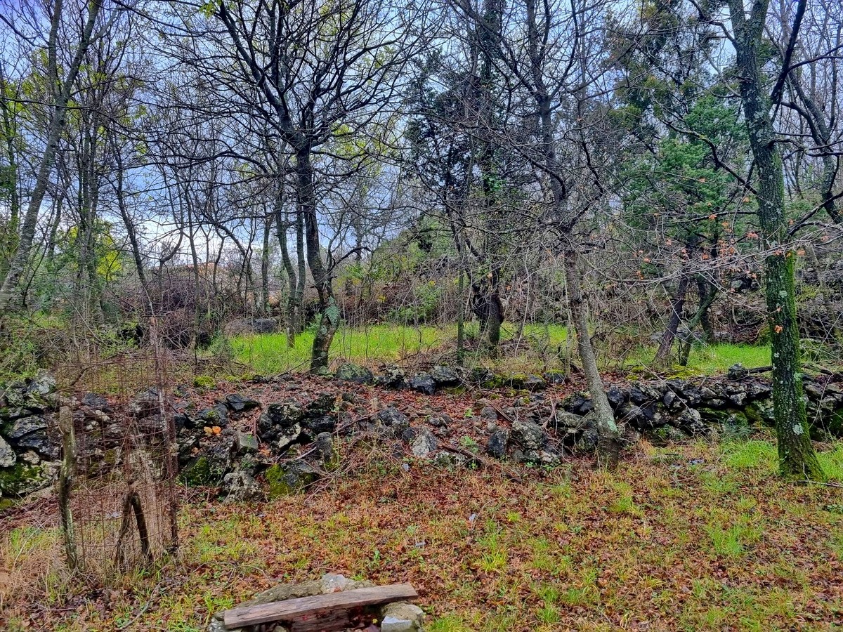 Krk, dintorni, terreno agricolo in una posizione tranquilla ai margini della zona edificabile, IN VENDITA!