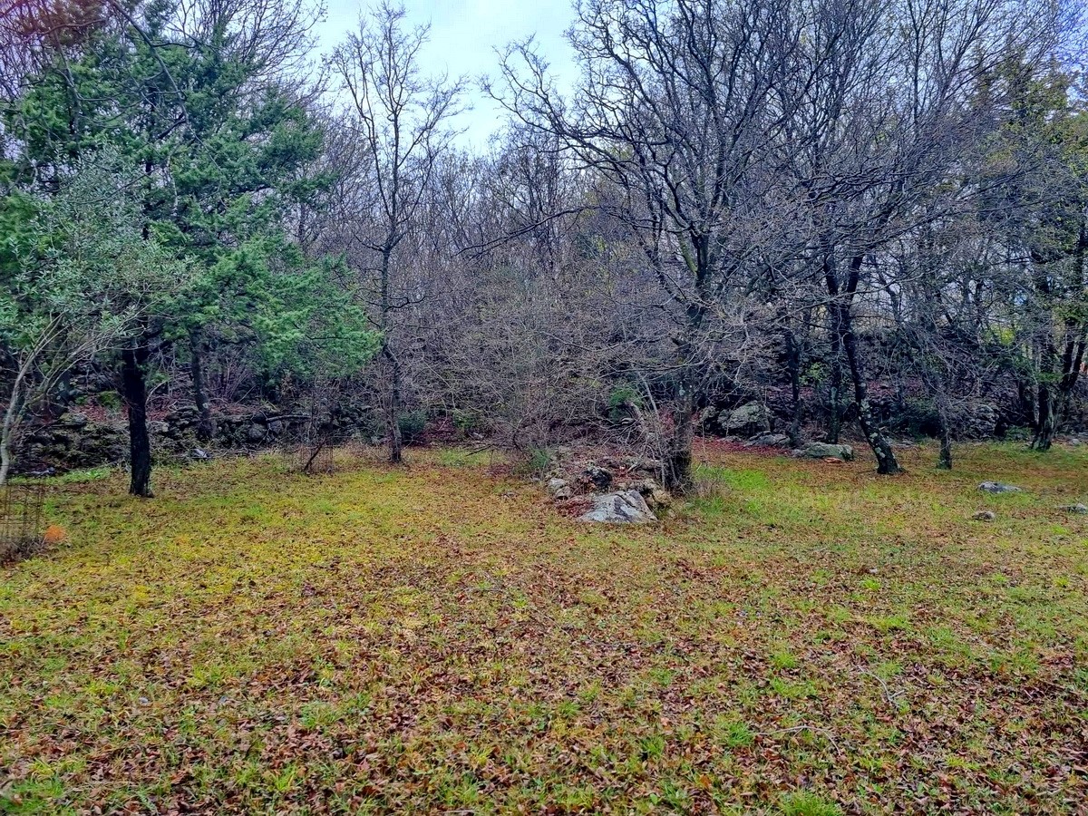 Krk, dintorni, terreno agricolo in una posizione tranquilla ai margini della zona edificabile, IN VENDITA!