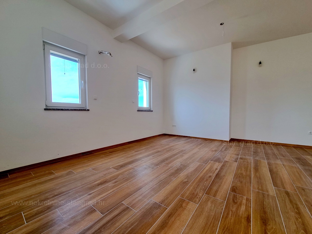 L'isola di Krk, Malinska, attico in nuova costruzione con vista sul mare, in vendita!