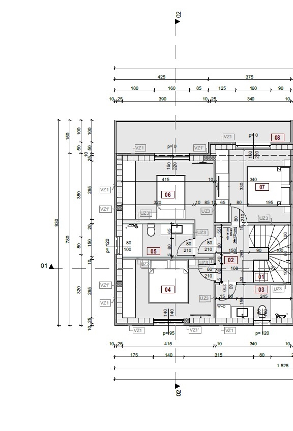 Zona di Malinska, casa bifamiliare con piscina in posizione tranquilla!