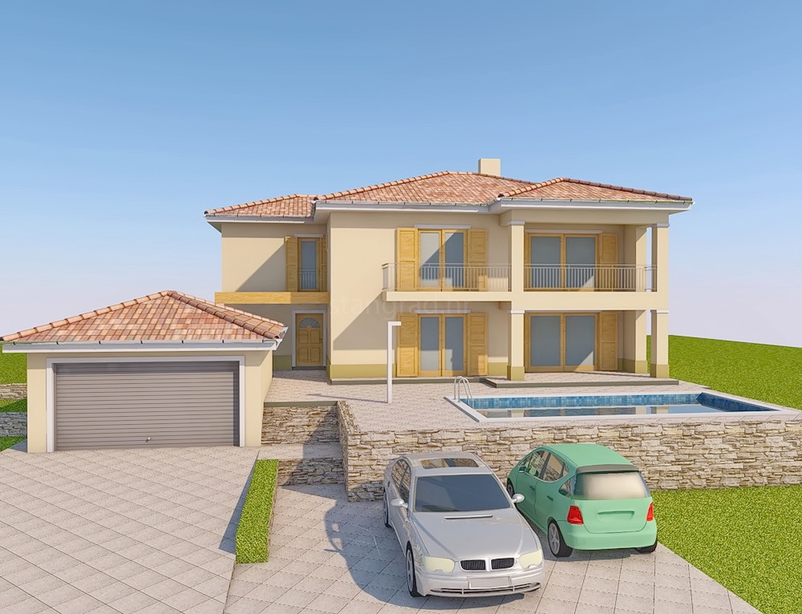 Malinska, terreno edificabile di qualità con documentazione di progetto!