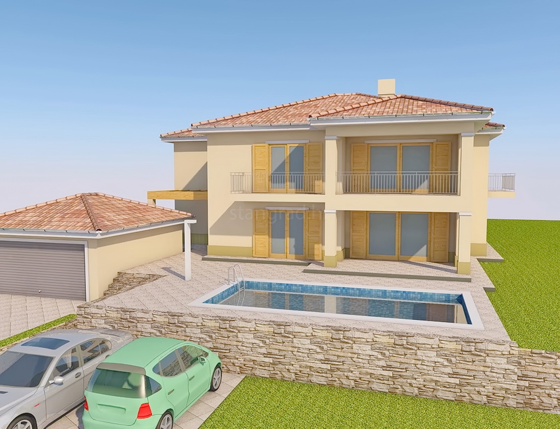 Malinska, terreno edificabile di qualità con documentazione di progetto!