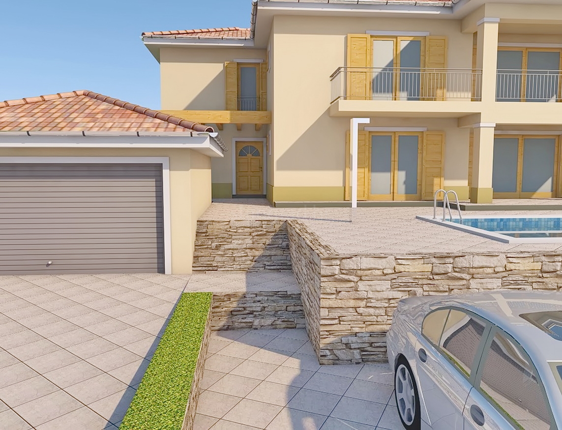 Malinska, terreno edificabile di qualità con documentazione di progetto!