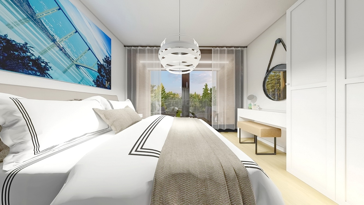 Krk, lussuoso appartamento su tre piani in un moderno edificio di nuova costruzione!