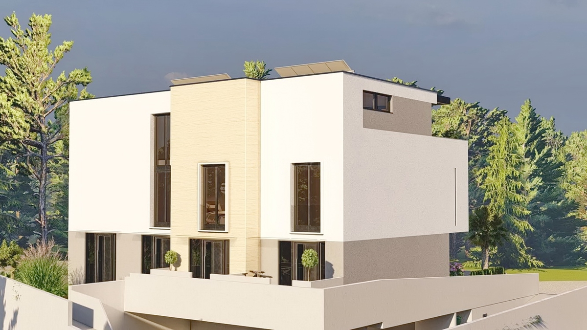 Krk, lussuoso appartamento su tre piani in un moderno edificio di nuova costruzione!