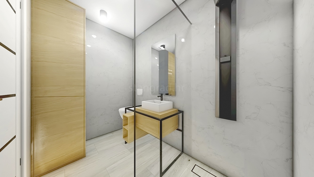 Krk, lussuoso appartamento su tre piani in un moderno edificio di nuova costruzione!