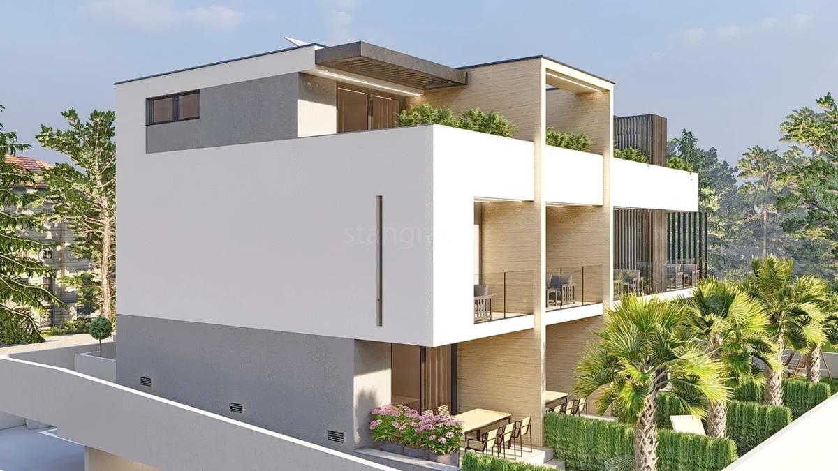 Krk, lussuoso appartamento su tre piani in un moderno edificio di nuova costruzione!