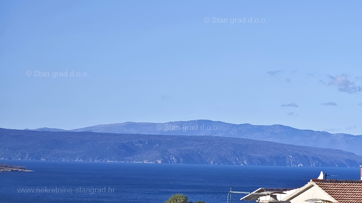 Malinska, appartamento arredato con vista mare!