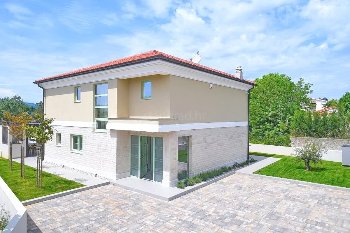 Krk, dintorni, villa mediterranea con ampio giardino!