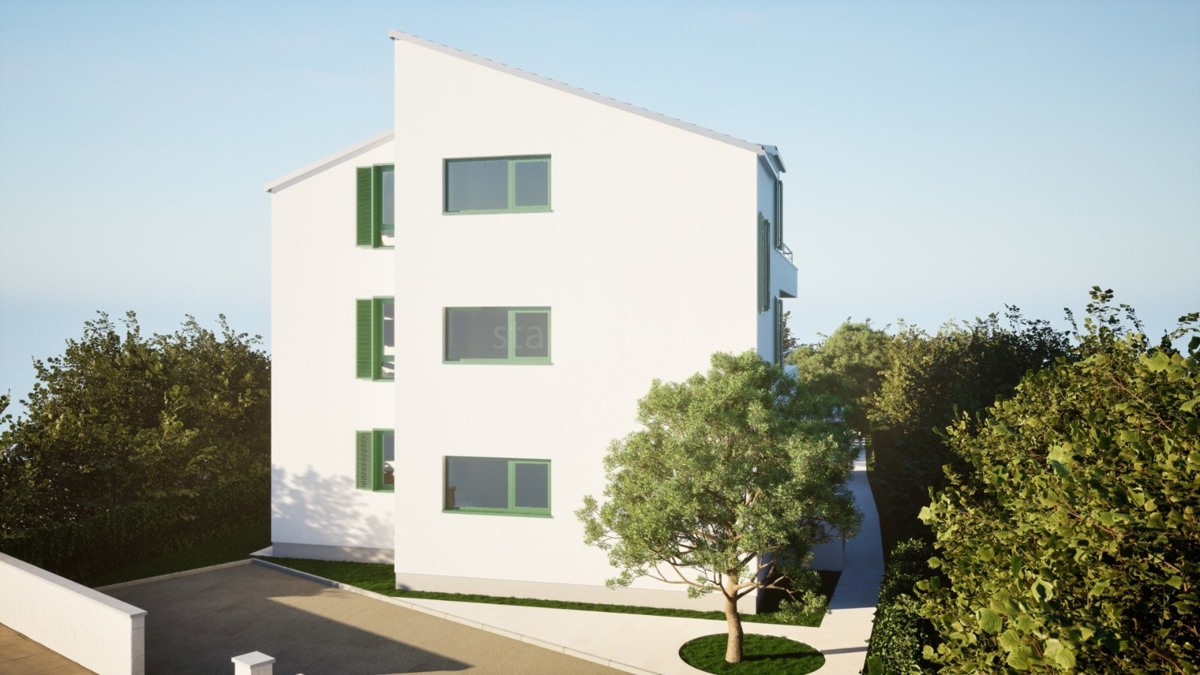 Šilo, nuovo appartamento moderno al 1. piano solo 100 m dal mare!