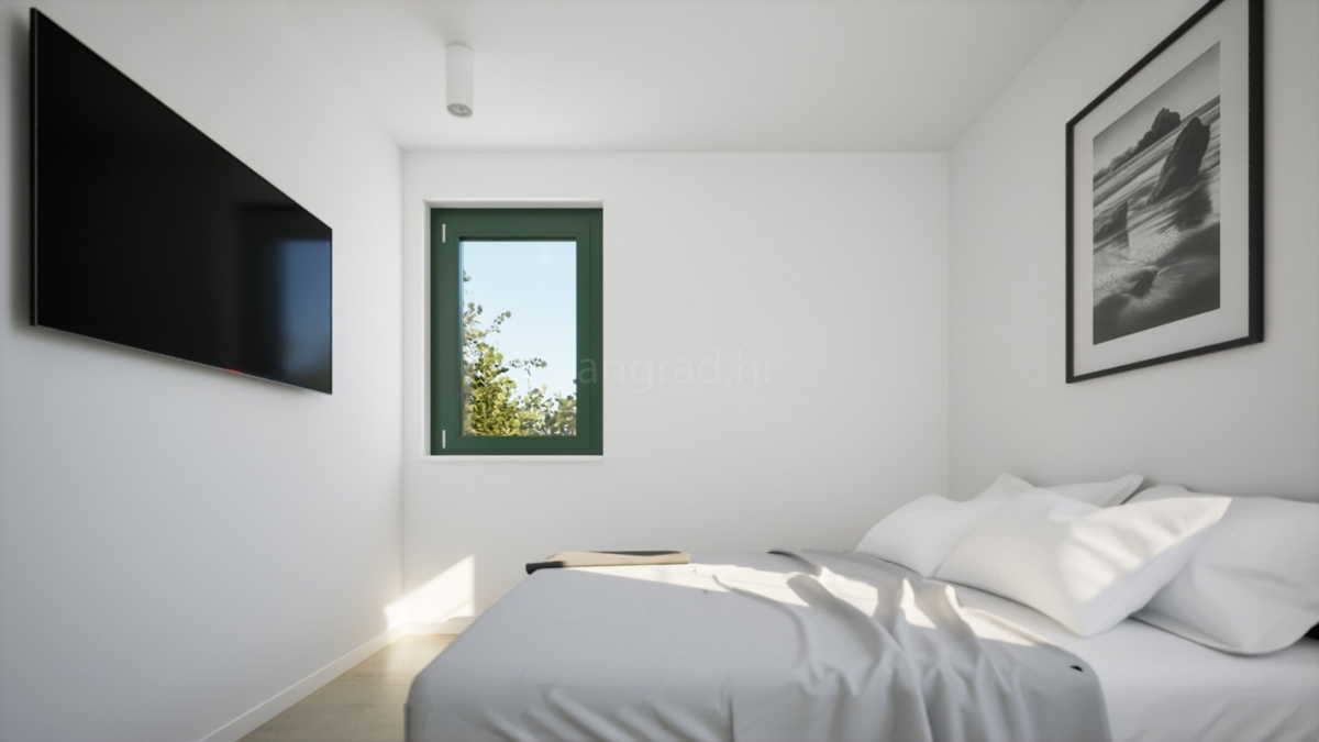 Šilo, nuovo appartamento moderno al 1. piano solo 100 m dal mare!