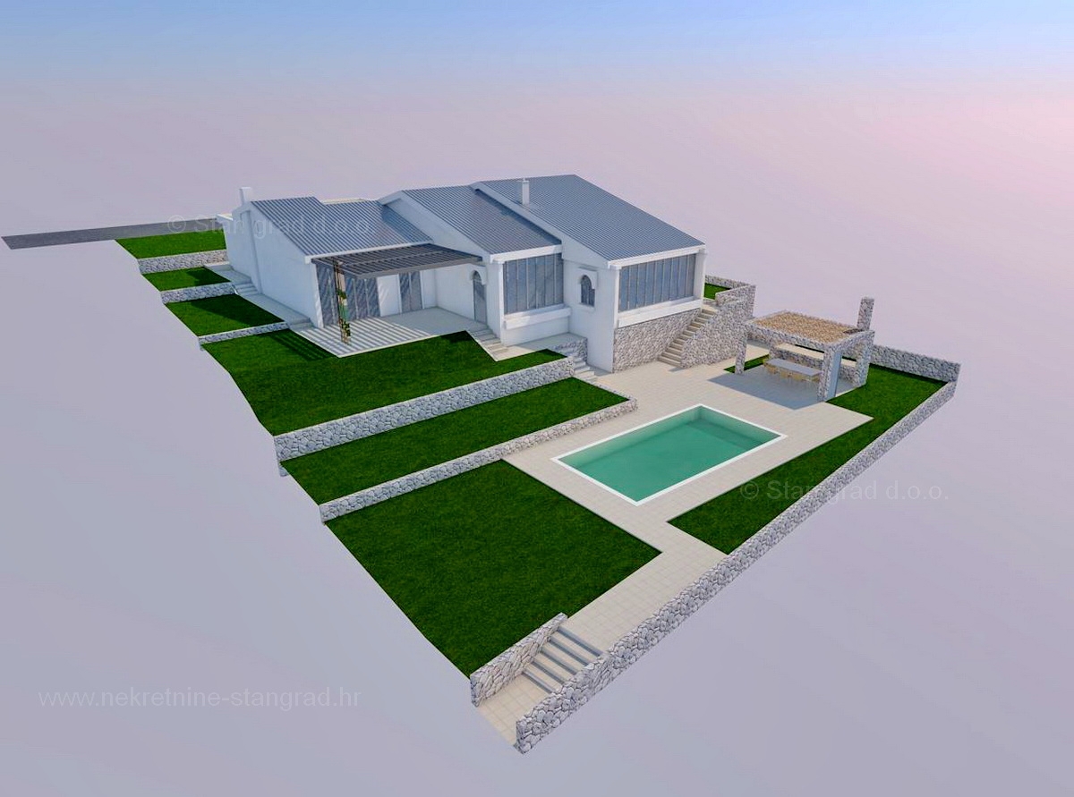 Njivice, RARITÀ SUL MERCATO, casa indipendente, prima fila al mare