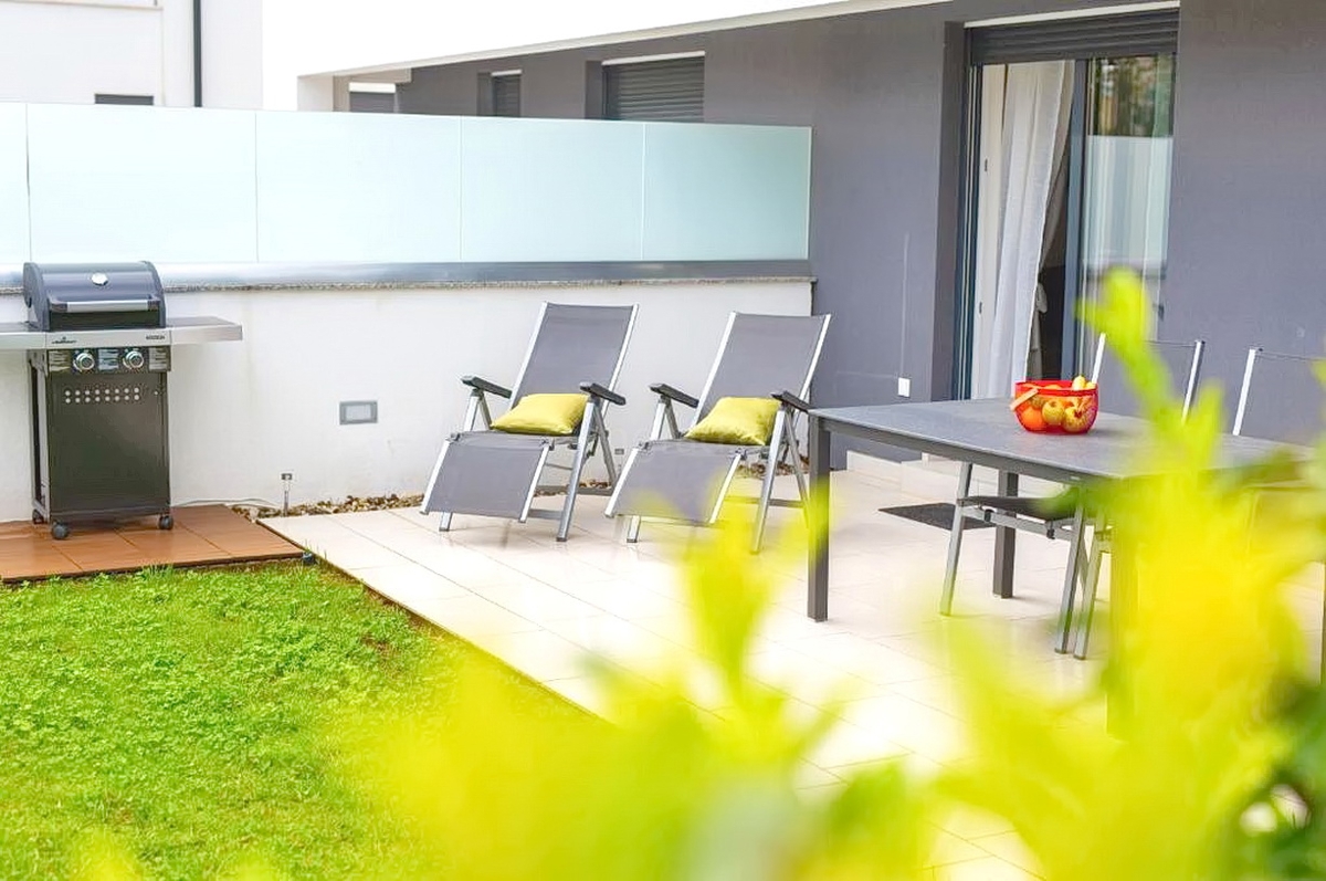 Malinska, due unità abitative con giardino!