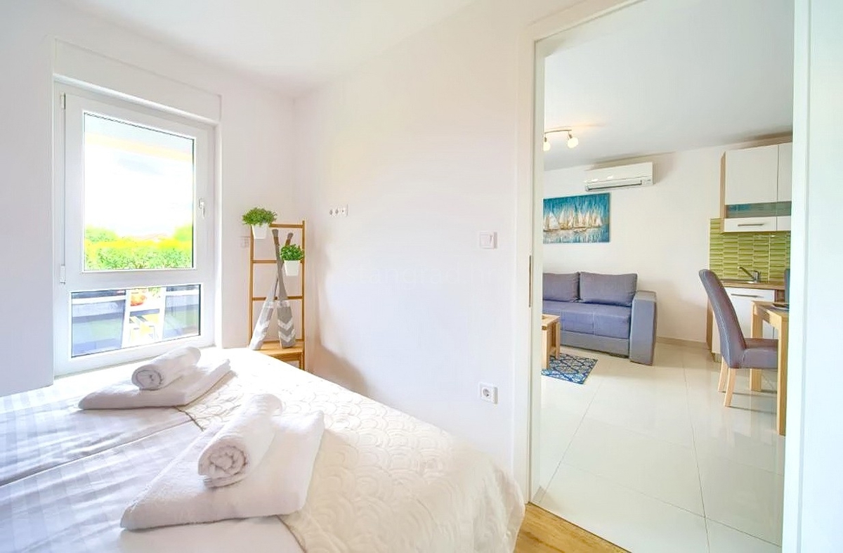 Malinska, due unità abitative con giardino!