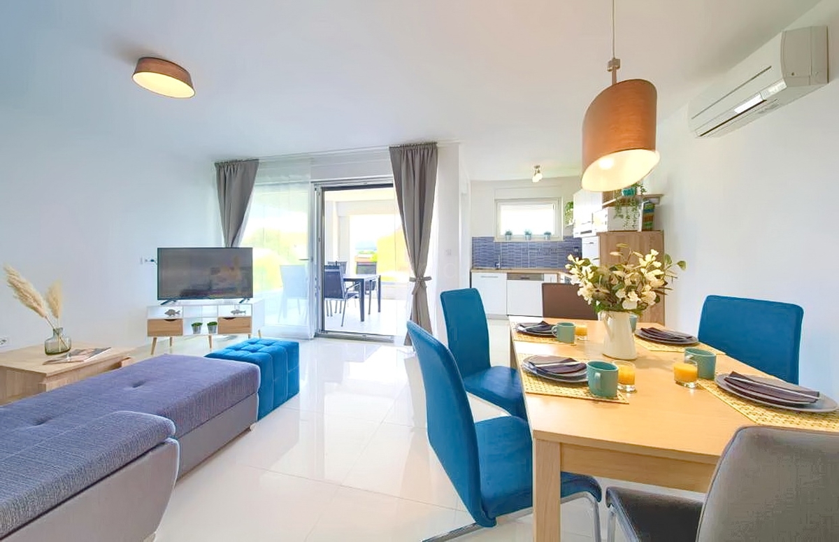 Malinska, due unità abitative con giardino!