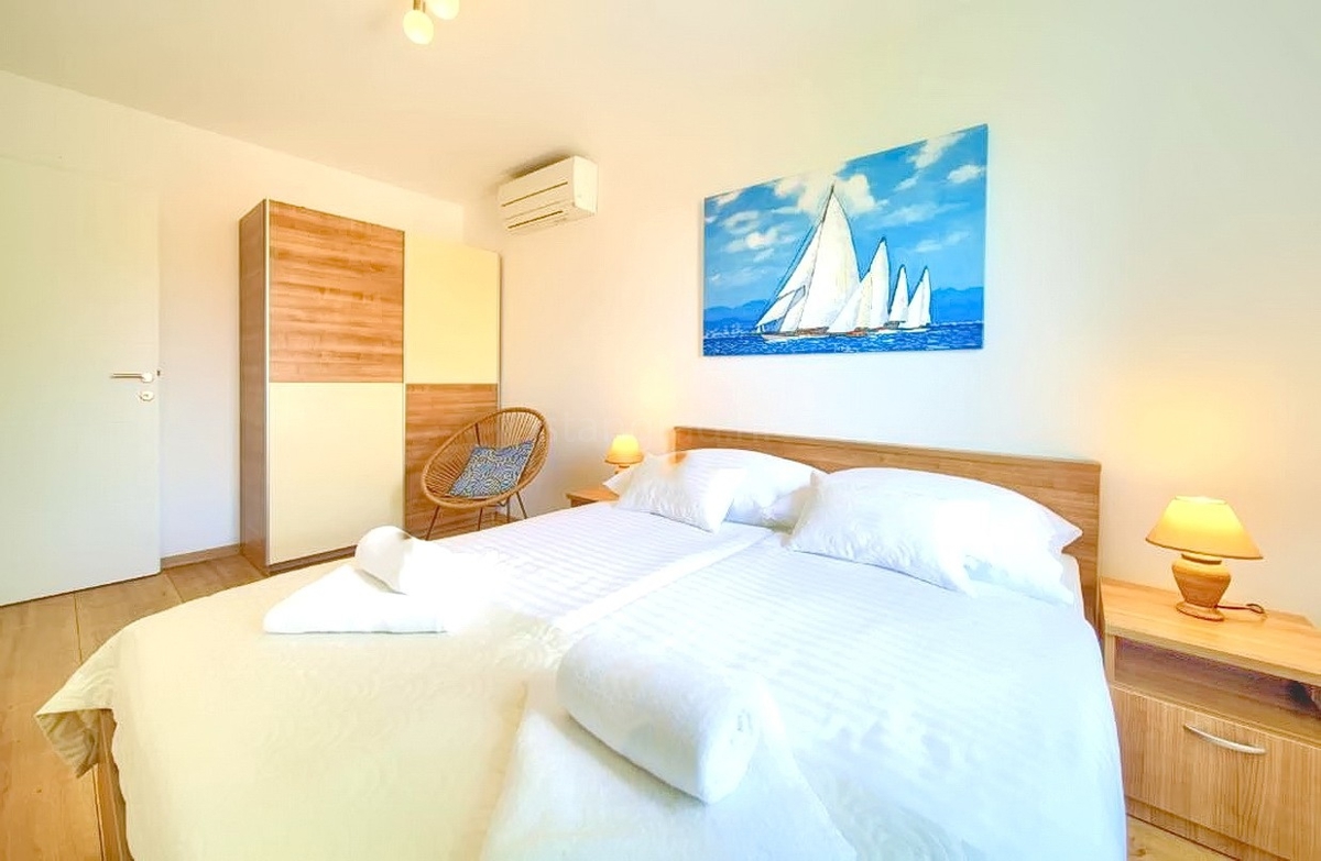 Malinska, due unità abitative con giardino!