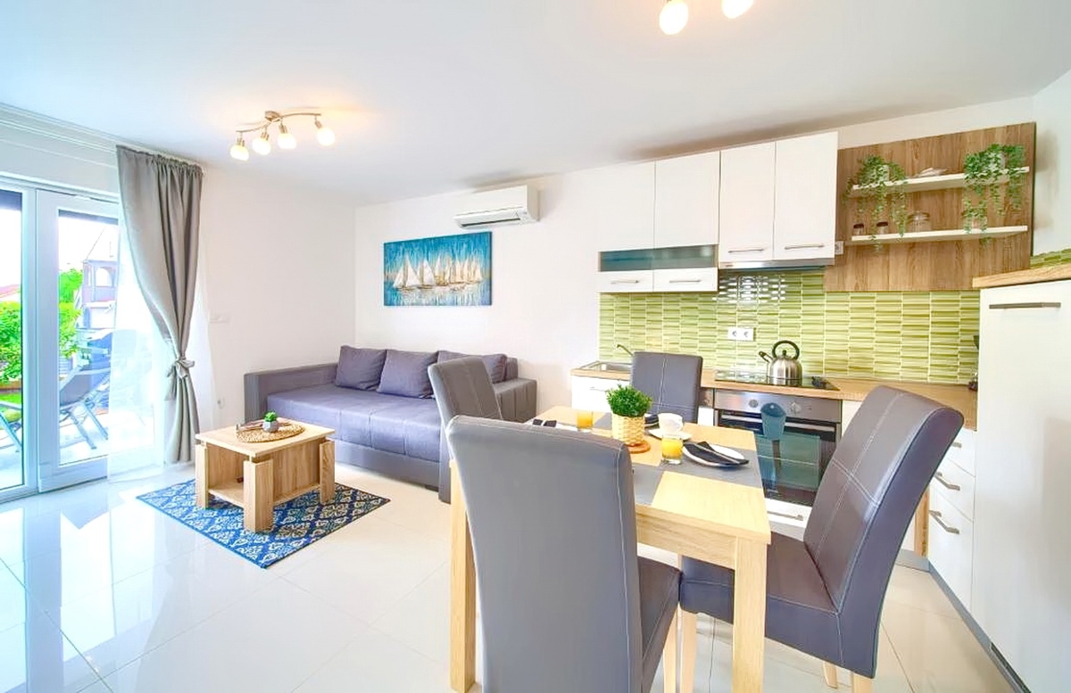 Malinska, due unità abitative con giardino!