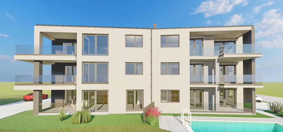 Šilo, appartamento al secondo piano di un nuovo edificio in ottima posizione!