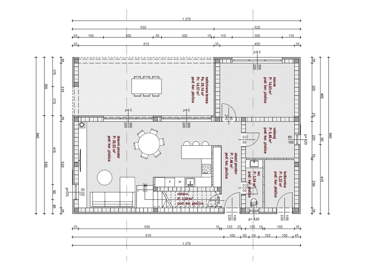 Zona Malinska, casa indipendente con vista mare!